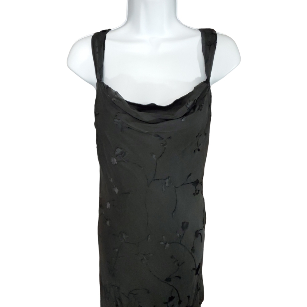 STUNNING Johnathan Martin Silk Black Dress - Picture 2 of 10